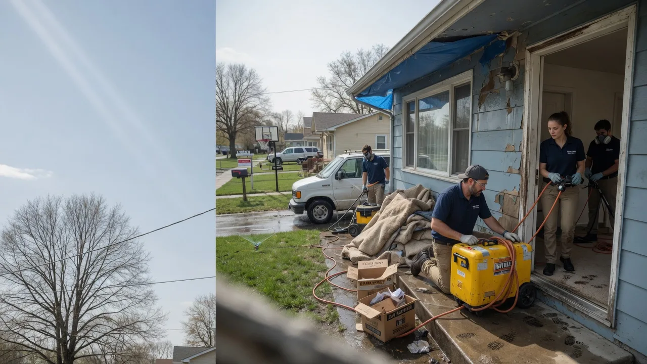 Basement Flood Cleanup in Davisville, MO near me